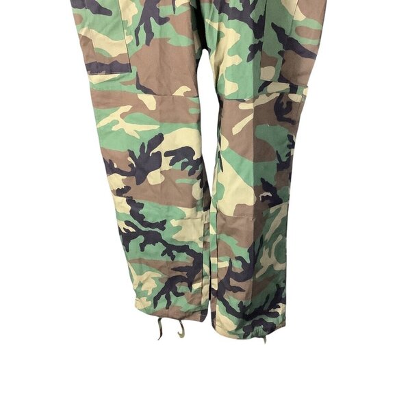 NATO Issued Woodland Camouflage Military Pants XL Long Adjustable Waist Cotton - Picture 11 of 13